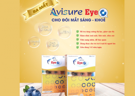 Viên uống bổ mắt Avisure Eye Q mắt sáng tinh anh, hạn chế tật ở mắt