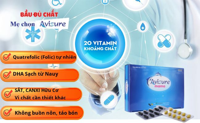 Những ưu điểm nổi bật của vitamin tổng hợp Avisure MamaNhững ưu điểm nổi bật của vitamin tổng hợp Avisure Mama